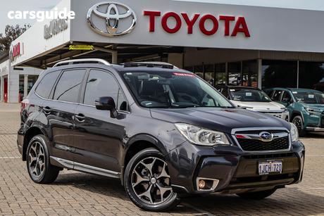 Grey 2015 Subaru Forester Wagon 2.0Xt Premium
