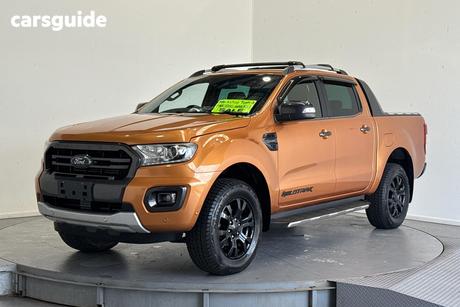 Orange 2019 Ford Ranger Double Cab Pick Up Wildtrak 2.0 (4X4)