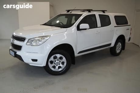 White 2016 Holden Colorado Crew Cab Pickup Ls (4X4)