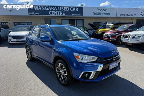 Blue 2018 Mitsubishi ASX Wagon Ls (2Wd)