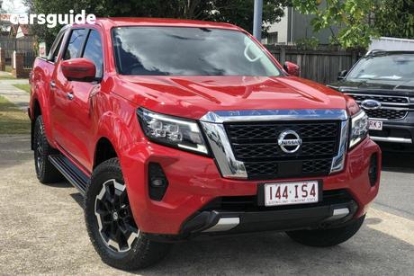 Red 2023 Nissan Navara Dual Cab Pick-up St-X (4X4) Leather/No Sunroof
