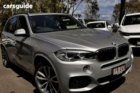 Silver 2017 BMW X5 Wagon Sdrive 25D
