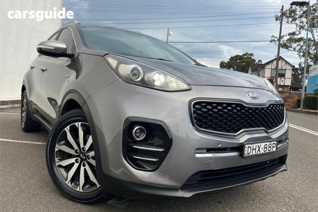 Silver 2016 Kia Sportage Wagon Sli (Awd)