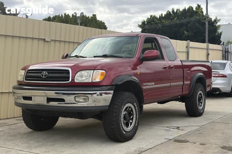 Red 2000 Toyota Tundra Ute Tray ACCESS CAB 4DR UTILITY 4SP AUTO 4.7I