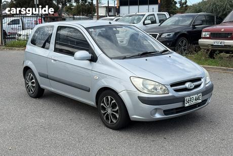 Silver 2007 Hyundai Getz Hatchback S