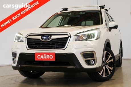 White 2020 Subaru Forester Wagon 2.5I Premium (Awd)