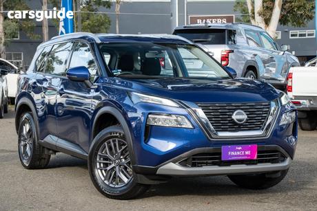 Blue 2024 Nissan X-Trail Wagon St (4Wd)