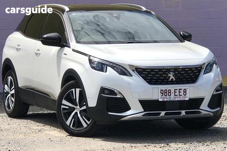 White 2017 Peugeot 3008 Wagon Gt Line