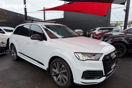 White 2020 Audi Q7 Wagon 50 Tdi Quattro Mhev