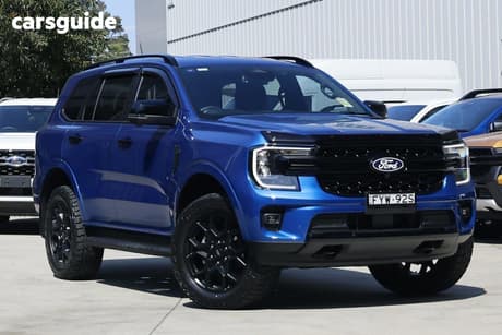 Blue 2026 Ford Everest Wagon Sport (4Wd)