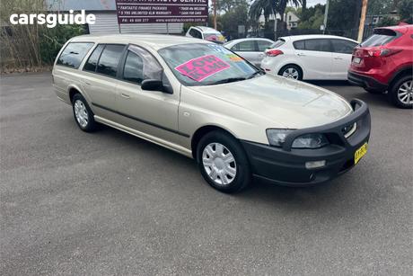 Gold 2008 Ford Falcon Wagon Xt