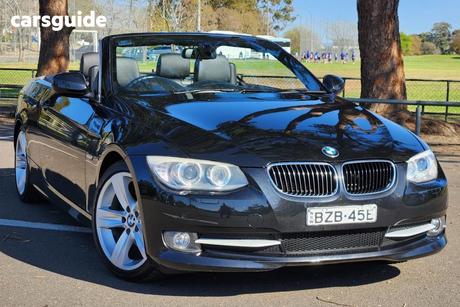 Black 2011 BMW 325I Convertible 25I