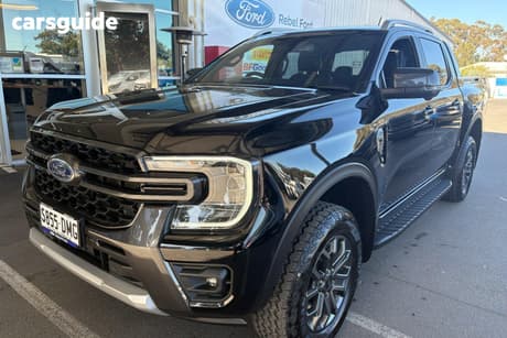 Black 2026 Ford Ranger Double Cab Pick Up Wildtrak 3.0 (4X4)