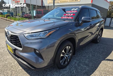 Grey 2022 Toyota Kluger Wagon Gxl Hybrid Awd