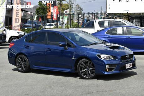 Blue 2014 Subaru WRX Sedan Premium (Awd)
