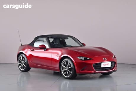 Red 2021 Mazda MX-5 Convertible Roadster Gt