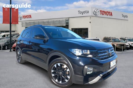 Black 2020 Volkswagen T-Cross Wagon 85Tsi Life