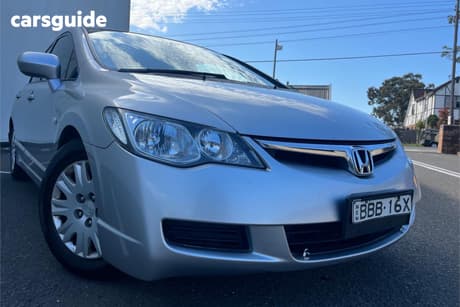Silver 2007 Honda Civic Sedan Vti