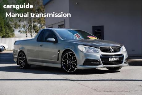 Green 2014 Holden UTE Utility Sv6