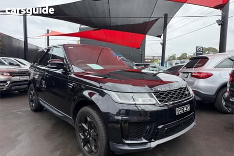 Black 2018 Land Rover Range Rover Sport Wagon Tdv6 Se