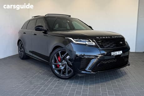 Black 2019 Land Rover Range Rover Velar Wagon P550 Sv A/B Dynamic (405Kw)