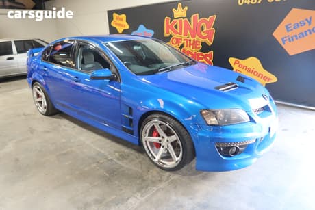 Blue 2010 HSV Clubsport Sedan 20Th Anniversary