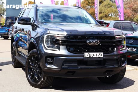 Grey 2023 Ford Everest Wagon Sport (Rwd)