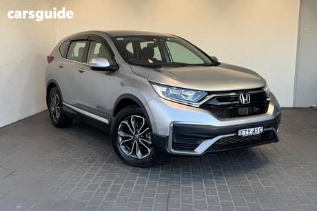 Silver 2022 Honda CR-V Wagon Vti X (2Wd) 5 Seats