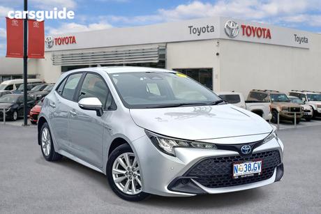 Silver 2023 Toyota Corolla Hatchback Ascent Sport