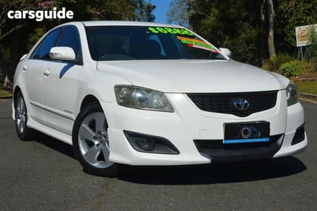 White 2008 Toyota Aurion Sedan Sportivo Sx6