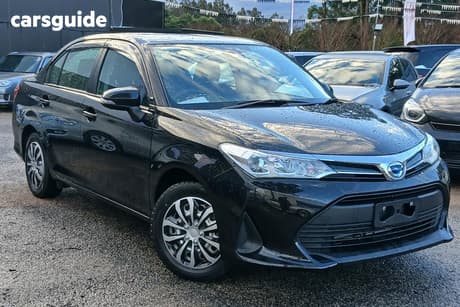 Black 2020 Toyota Corolla Sedan AXIO