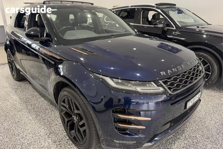 Blue 2022 Land Rover Range Rover Evoque Wagon Phev R-Dynamic Hse (227Kw)
