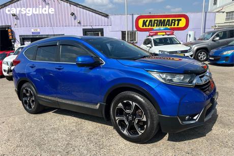 Blue 2017 Honda CR-V Wagon Vti-L7 (2Wd)