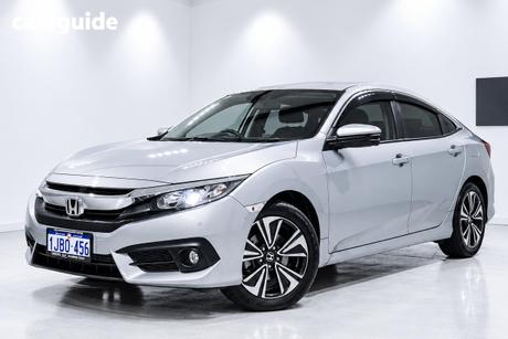 Silver 2018 Honda Civic Sedan Vti-L