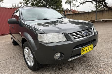 Grey 2008 Ford Territory Wagon Ghia (4X4)