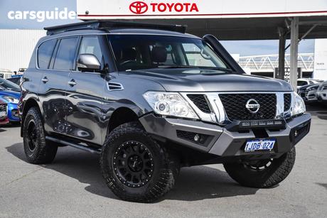 Grey 2017 Nissan Patrol Wagon Ti (4X4)