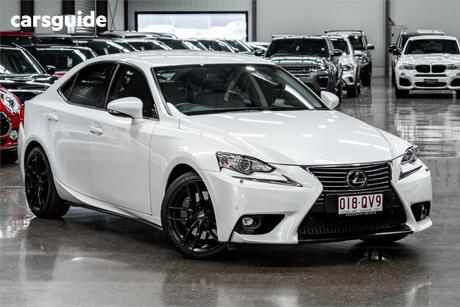 White 2016 Lexus IS200T Sedan Luxury