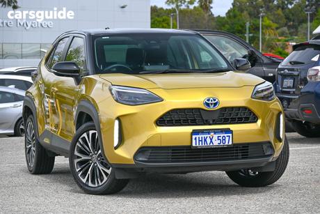 Gold 2020 Toyota Yaris Cross Wagon Urban Hybrid