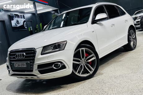 White 2016 Audi SQ5 Wagon 3.0 Tdi Quattro