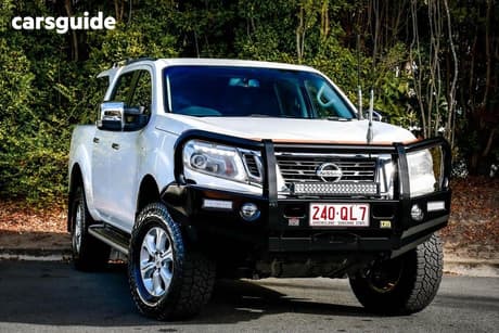 White 2016 Nissan Navara Dual Cab Utility St (4X4)