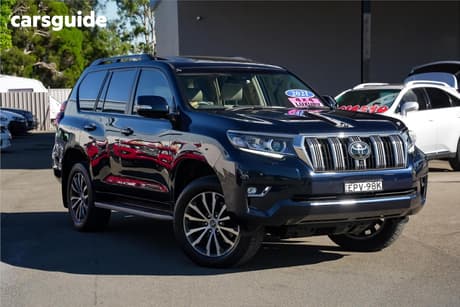 Black 2021 Toyota Landcruiser Prado Wagon Kakadu