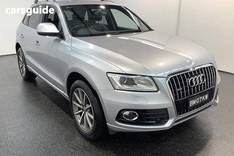 Silver 2016 Audi Q5 Wagon 2.0 Tfsi Quattro
