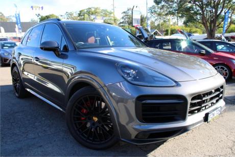 Grey 2021 Porsche Cayenne Wagon Gts