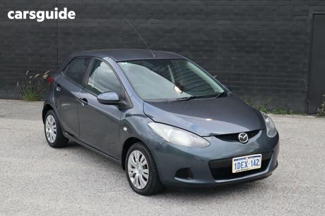 Grey 2009 Mazda 2 Hatchback Neo