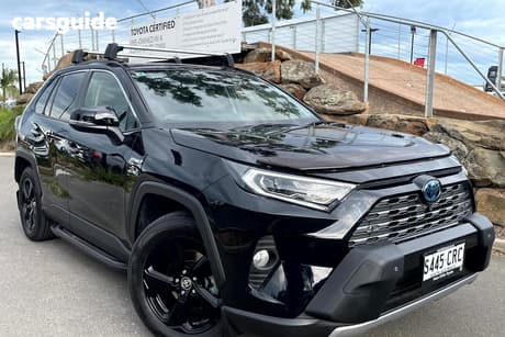 Black 2020 Toyota RAV4 Wagon Cruiser (Awd) Hybrid