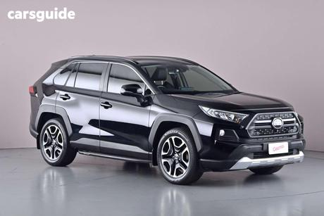 Black 2021 Toyota RAV4 Wagon Edge (Awd)