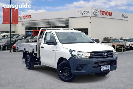 White 2022 Toyota Hilux Cab Chassis Workmate (4X2)