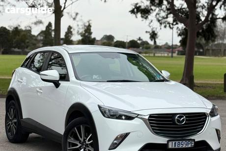 White 2015 Mazda CX-3 Wagon S Touring (Fwd)