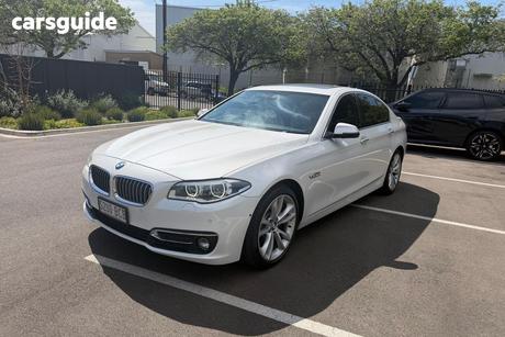 White 2014 BMW 528I Sedan Luxury Line