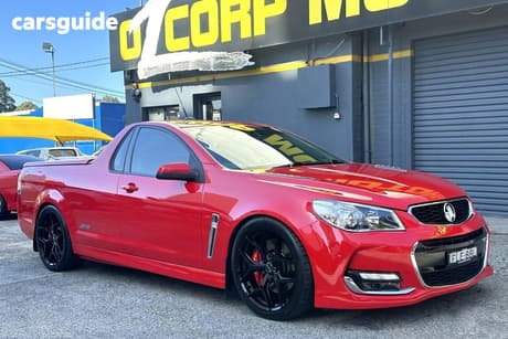 Red 2016 Holden UTE Utility Ss-V Redline